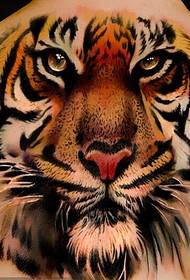 Рекомендував татуювання тигрів на задній домінанті, щоб насолодитися малюнком