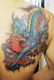 Atgal vienaragio tatuiruotės modelis - recommended rekomenduojama tatuiruotės demonstravimo tašką „Xia Yi“