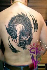 back dragon tattoo always silent love