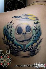 Gudrākais muguras tetovējuma tetovējuma modelis