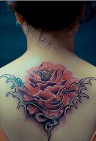 beauty beautiful beautiful peony tattoo picture picture on the back