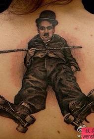 Back Chaplin tattoo works