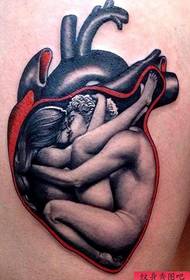 Tetoválás show, ajánljon egy galamb szív tetoválás munkát