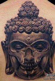 Nazaj Buddha in čarobna tetovaža deluje