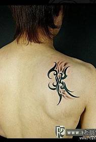 Vissza a klasszikus személyiség totem tetoválás mintája