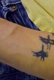 Pola tattoo lucu lucu nganggo leungeun ngalayang