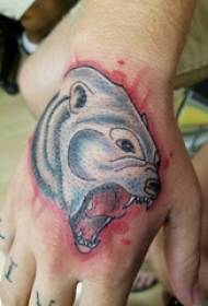 Мечка татуировка мечка ръка ръка мечка татуировка снимка
