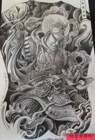 Huaguango imperatoriaus tatuiruotės modelis