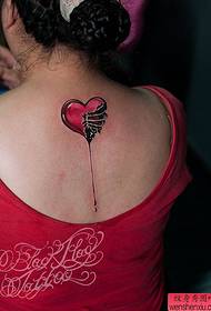 Neck love tattoo tattoo pattern