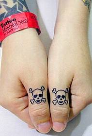 Beautiful hand thumb up strange little girl tattoo picture picture