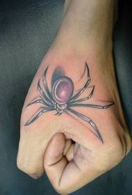 Рака тетоважа пајакот устата пајакот шема