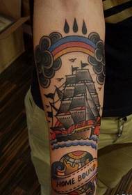 a set of sailing tattoos recommended pictures