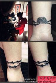 Flickor armband populära utsökta armband tatuering mönster