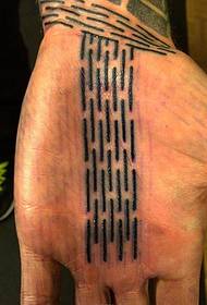 Trendy mote palmer totem tatovering tatovering