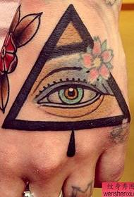 Шоу за татуировки, препоръчайте ръка на Божиите очи за татуировки