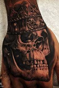 Padrão de tatuagem de tatuagem de mão