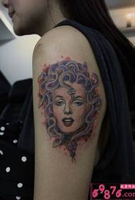 Creative Monroe Edition Medusa Tattoo Picture