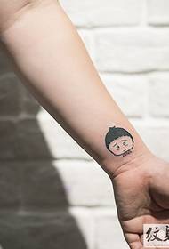 Handled liten tatuering mönster Daquan