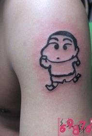 Funny Crayon Shinchan Tattoo Picture