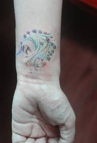 Dream Unicorn Wrist Tattoo Picture