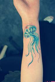 Gambar tato jellyfish lucu lucu