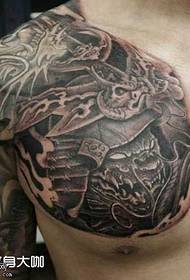 Напів-японський японський міф татуювання