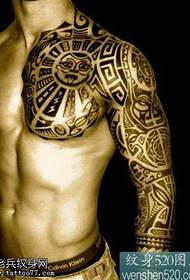 Half-Atomic Totem Tattoo iphethini