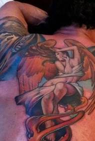 I-European and American male Stallone's tattoo's tattoo izithombe