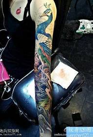 Пола узорака тетоваже феникса