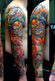 I-raytheon Flower Arm Tattoo Photo