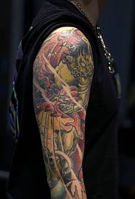 Цвјетна тетоважа тетоважа за цвијеће на рукама за мушкарце