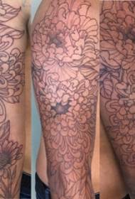 Gambar tato kembang kembang lilin kembang