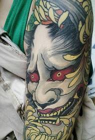 Kvetinové rameno, japonská klasika, tetovanie, tetovanie