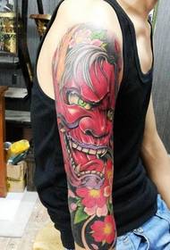 Cool Prajna arm tatoeëring