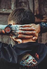 Gambar tato kembang kembang kaping pindho lanang katon kuwat banget