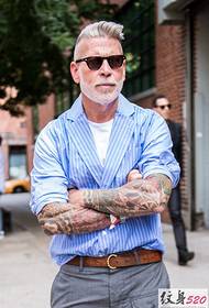 Handsome tattoo of the most uncle nick wooster