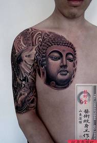 Preporučuje se popularan i vrlo zgodan buddha uzorak glave i slona s tetovažom