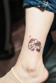 ніг красиві милий дитина слон татуювання слон