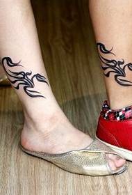 tatuaggio di totem di moda di coppia