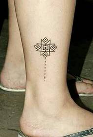 beautiful little ankle tattoo 90298 - small and beautiful ankle Sanskrit tattoo