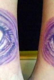 Tattoo 520 Gallery: Parovi zapestnih oči lobanjski vzorec tatoo