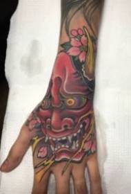 9 polnih rok na hrbtu leva Drugi tradicionalni vzorci tetovaže