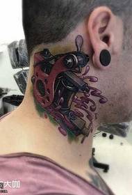 Neck Pink Tattoo Tattoo pattern