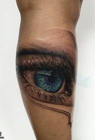 крак јасног ока узорак тетоважа