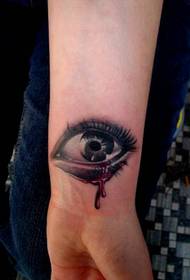 Wrist Eye Tattoo Patroon