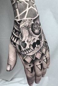 dizajn dizajna tetovaža dlanova pun uzorka tetovaže dlanova