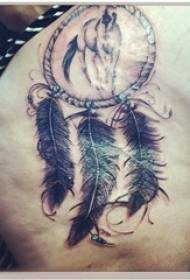 Dreamcatcher tatuaje figura mutilak atzera zaldi eta amets harrapatzaile tatuaje irudiak 92927 - neska ederrak amapoteak margotu tatuaje eredua