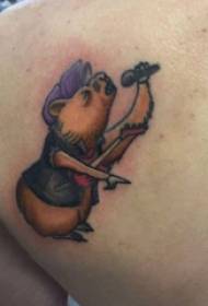 Tattoo zane mai ban dariya tattoo song a baya na bear bear hoto