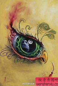 kreativne tetovaže očiju djeluju