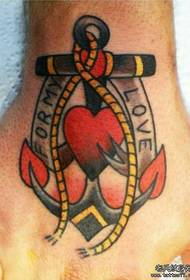 aka azu anchor tattoo